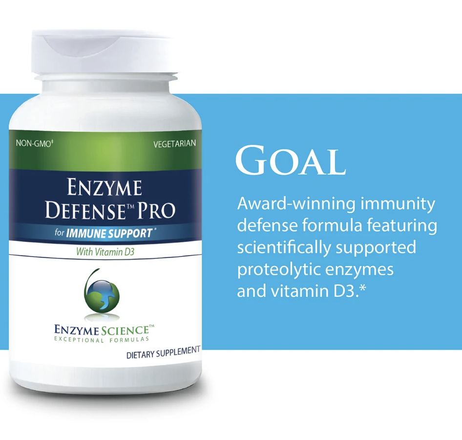 Enzyme Defense™ Pro 60 capsules Enzyme Science - Premium Vitamins & Supplements from Enzyme Science - Just $47.99! Shop now at Nutrigeek