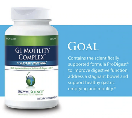 GI Motility Complex™ 60 сapsules  Enzyme Science - Premium Vitamins & Supplements from Enzyme Science - Just $45.99! Shop now at Nutrigeek