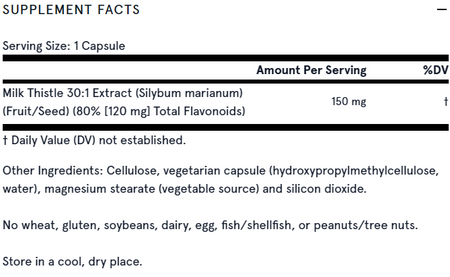 Milk Thistle 150mg Jarrow Formulas - Premium Vitamins & Supplements from Jarrow Formulas - Just $19.49! Shop now at Nutrigeek