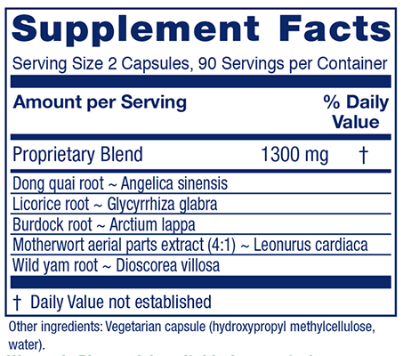 Women’s Phase II® 180 capsules Vitanica - Nutrigeek