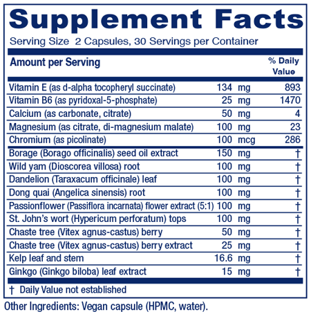 Women’s Phase I™ 60 capsules Vitanica - Nutrigeek