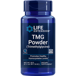 TMG Powder (Trimethylglycine) 50 grams Life Extension - Nutrigeek