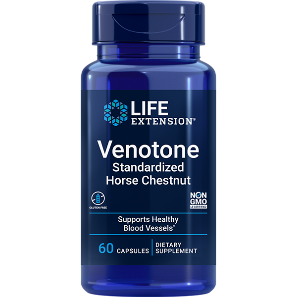 Venotone Standardized Horse Chestnut 60 capsules Life Extension - Nutrigeek