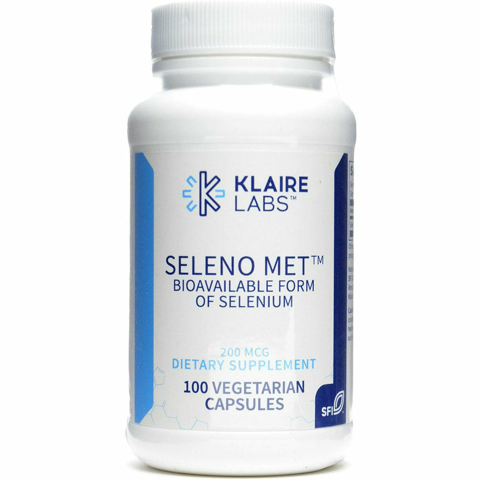 Seleno Met (Selenium) 200mcg 100 capsules Klaire Labs - Premium Vitamins & Supplements from Klair Labs - Just $20.99! Shop now at Nutrigeek
