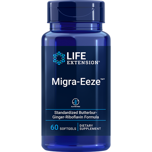 Migra-Eeze™ 60 softgels Life Extension - Nutrigeek