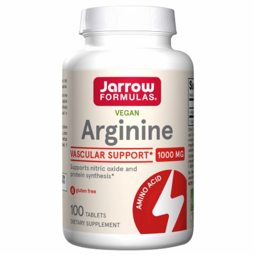 L-аргинин 1000 мг 100 таблеток Jarrow Formulas