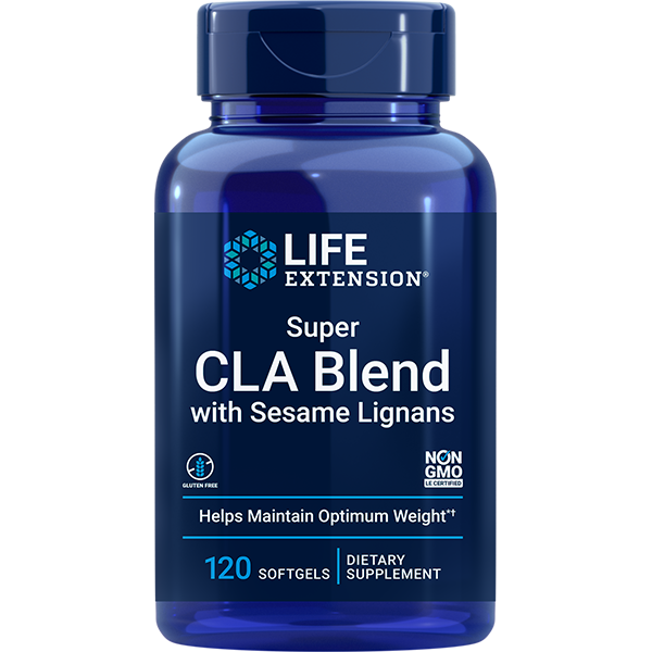 Super CLA Blend with Sesame Lignans 120 softgels Life Extension - Nutrigeek