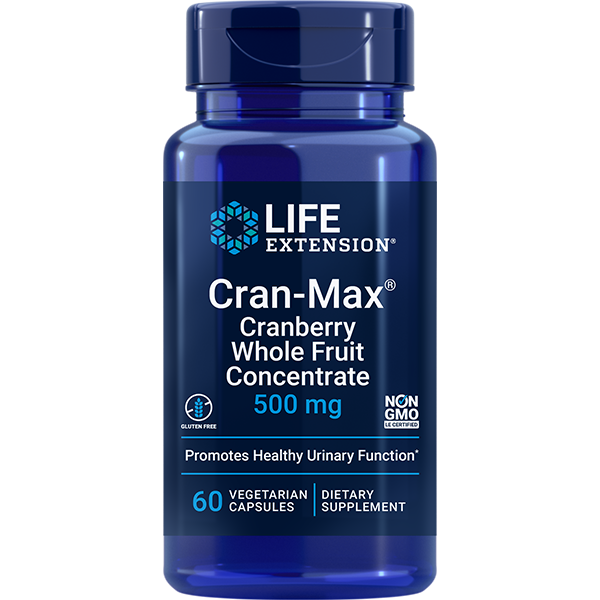 Cran-Max® 500 mg 60 capsules Life Extension - Nutrigeek