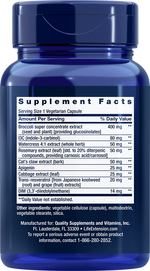 Triple Action Cruciferous Vegetable Extract and Resveratrol 60 capsules Life Extension - Nutrigeek