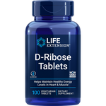 D-Ribose 100 tablets Life Extension - Nutrigeek