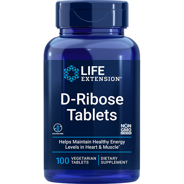 D-Ribose 100 tablets Life Extension - Nutrigeek