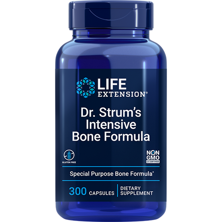 Dr. Strum's Intensive Bone Formula 300 capsules Life Extension - Nutrigeek