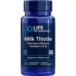 Milk Thistle (Silymarin Silibinins Isosilybin A & B) 60 capsules Life Extension - Nutrigeek