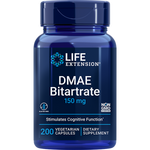DMAE Bitartrate 150 mg 200 capsules Life Extension - Nutrigeek