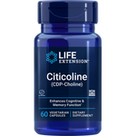 Citicoline (CDP-Choline) 60 capsules Life Extension - Nutrigeek