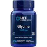 Glycine 1000 mg 100 capsules Life Extension - Nutrigeek