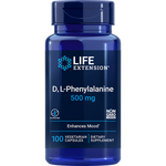 D, L-Phenylalanine 500 mg 100 capsules Life Extension - Nutrigeek