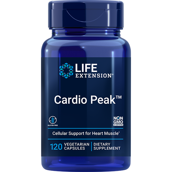 Cardio Peak™ 120 capsules Life Extension - Nutrigeek