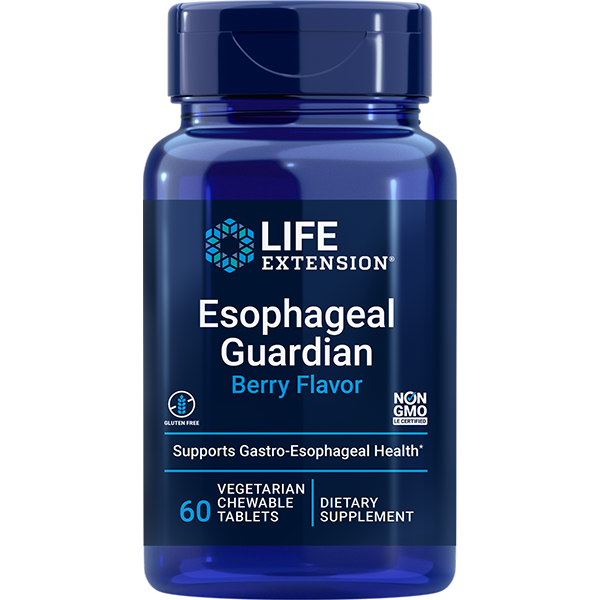 Esophageal Guardian (Berry) 60 chewable tablets Life Extension - Nutrigeek