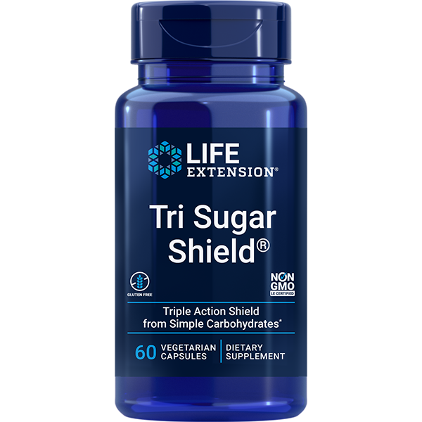 Tri Sugar Shield® 60 capsules Life Extension - Nutrigeek