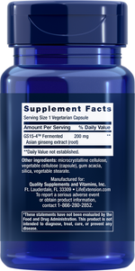 Ginseng Energy Boost 30 capsules Life Extension - Nutrigeek