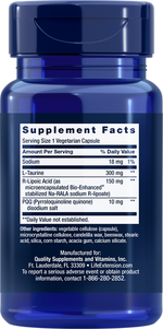 Mitochondrial Basics with PQQ 30 capsules Life Extension - Nutrigeek