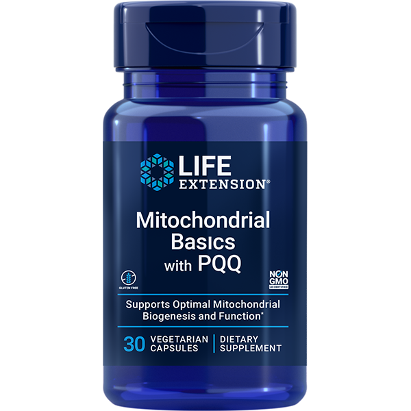 Mitochondrial Basics with PQQ 30 capsules Life Extension - Nutrigeek