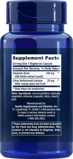 Silymarin 100 mg 90 capsules Life Extension - Nutrigeek