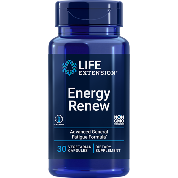 Energy Renew 200 mg 30 capsules Life Extension - Nutrigeek