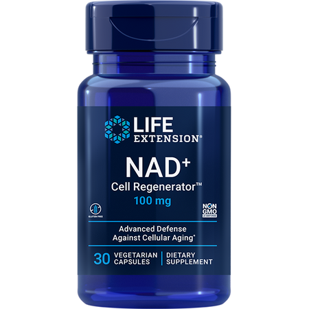 NAD+ Cell Regenerator™ 100 mg 30 capsules Life Extension - Nutrigeek