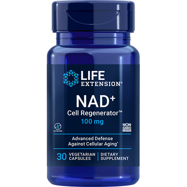 NAD+ Cell Regenerator™ 100 mg 30 capsules Life Extension - Nutrigeek