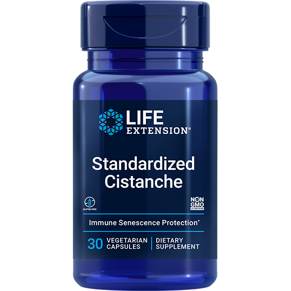 Standardized Cistanche 30 capsules Life Extension - Nutrigeek