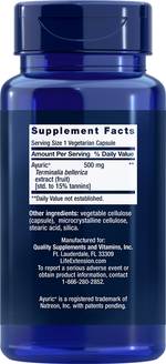 Uric Acid Control 60 capsules Life Extension - Nutrigeek