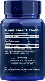 Enhanced Zinc Lozenges (Peppermint) 30 lozenges Life Extension - Nutrigeek