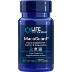 MacuGuard® Ocular Support with Saffron & Astaxanthin 60 softgels Life Extension - Nutrigeek