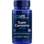 Super Carnosine 500 mg 60 vegetarian capsules Life Extension - Nutrigeek
