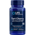 Tart Cherry with CherryPURE® 60 capsules Life Extension - Nutrigeek