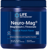 Neuro-Mag® Magnesium L-Threonate (Tropical Punch) 93.35 grams Life Extension - Nutrigeek