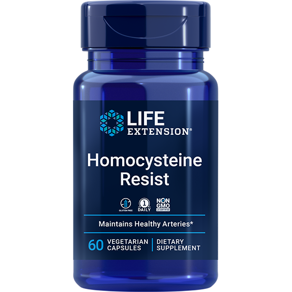 Homocysteine Resist 60 capsules Life Extension - Nutrigeek