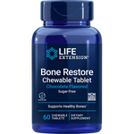 Bone Restore Chewable Tablets (Chocolate) 60 chewable tablets Life Extension - Nutrigeek