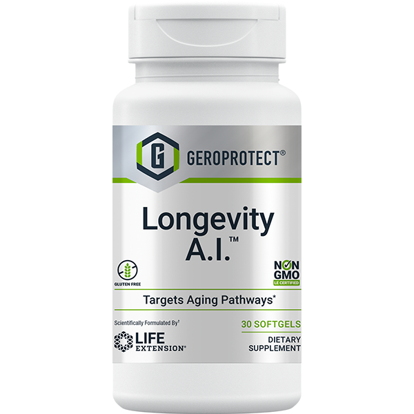 GEROPROTECT® Longevity A.I.™ 30 softgels Life Extension - Nutrigeek