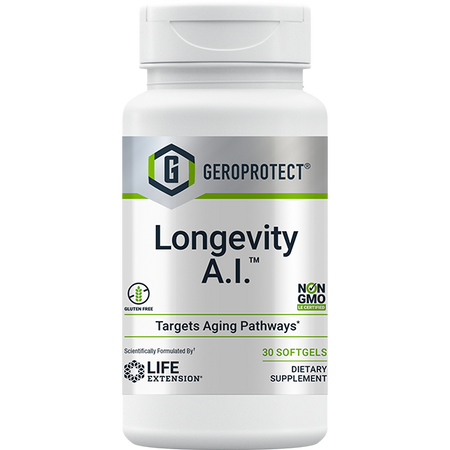 GEROPROTECT® Longevity A.I.™ 30 softgels Life Extension - Nutrigeek