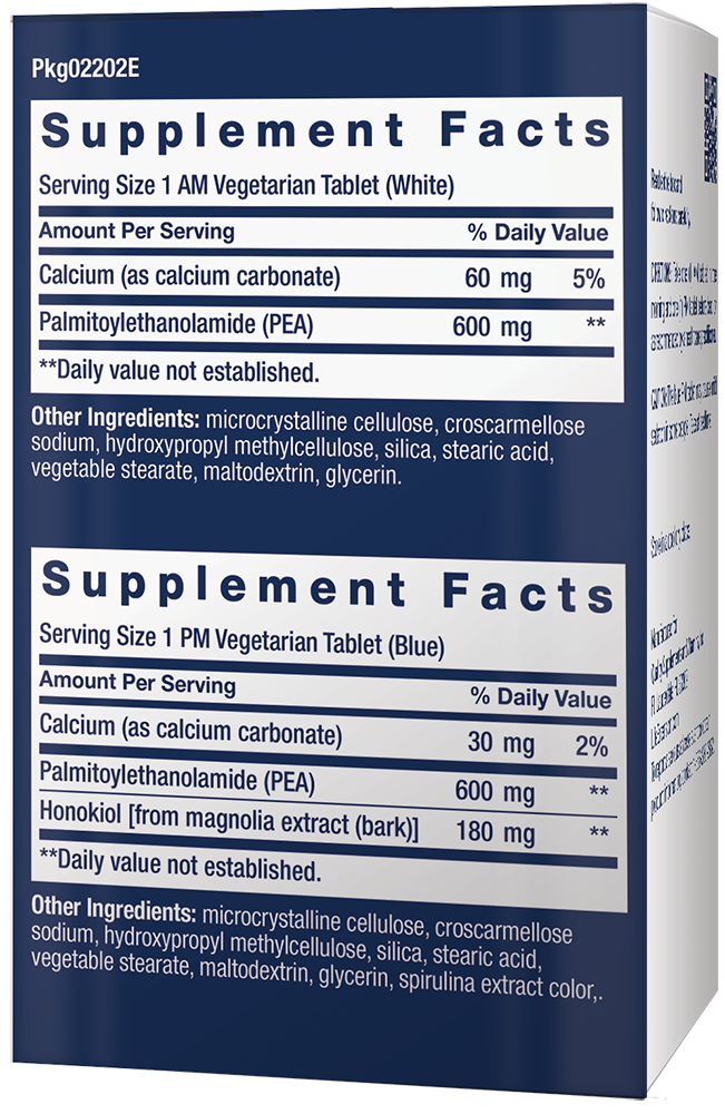 ComfortMAX™ 60 AM/PM tablets Life Extension - Nutrigeek