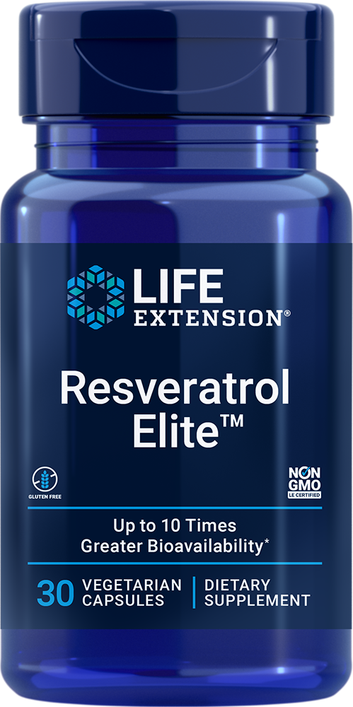 Resveratrol Elite™ 30 capsules Life Extension - Nutrigeek