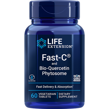 Fast-C® and Bio-Quercetin Phytosome 60 tablets Life Extension - Nutrigeek