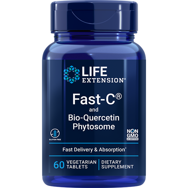 Fast-C® and Bio-Quercetin Phytosome 60 tablets Life Extension - Nutrigeek