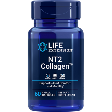 NT2 Collagen™ 40 mg 60 small capsules Life Extension - Nutrigeek