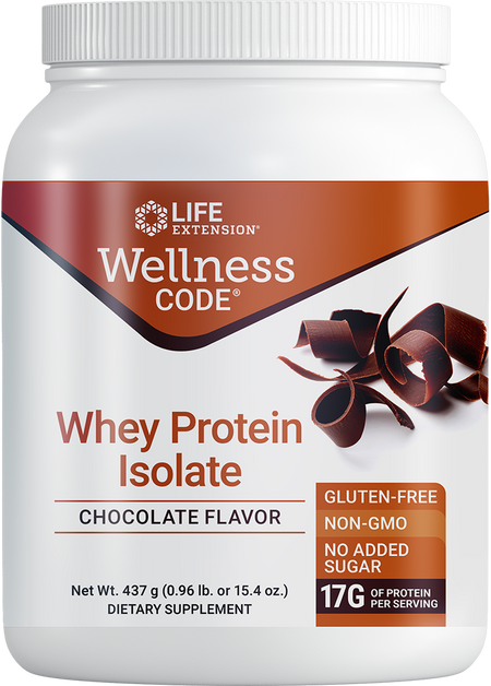Wellness Code® Whey Protein Isolate Life Extension - Nutrigeek