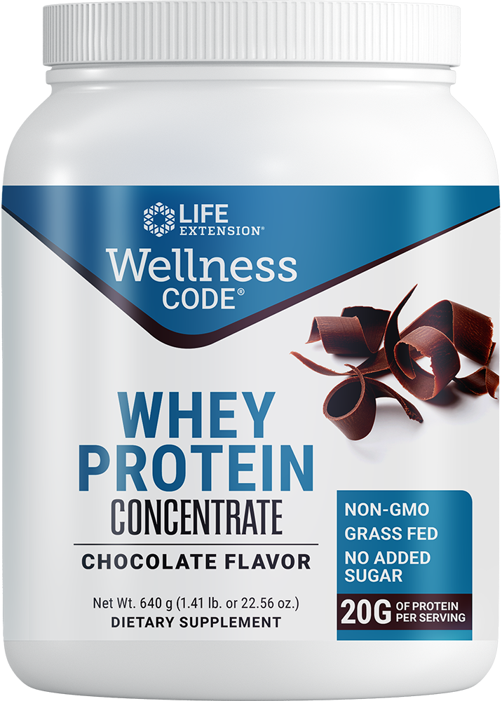 Wellness Code® Whey Protein Concentrate Life Extension - Nutrigeek
