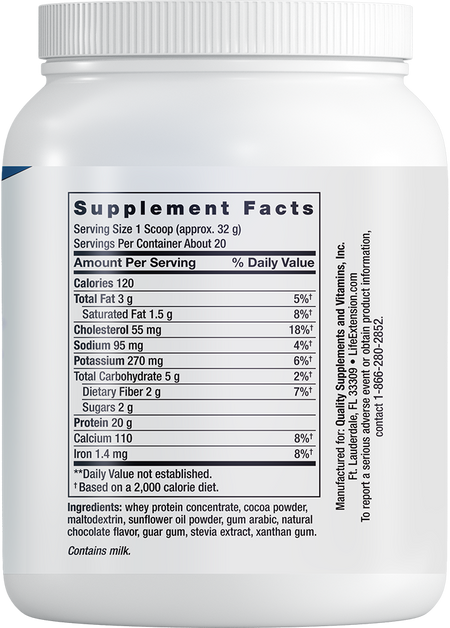 Wellness Code® Whey Protein Concentrate Life Extension - Nutrigeek